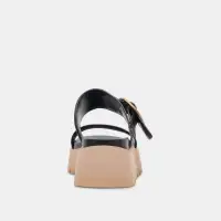 DEX SANDALS BLACK LEATHER(BLACK LEATHER,5)