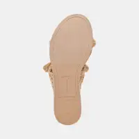 DINAH SANDALS LT NATURAL RAFFIA(LT NATURAL RAFFIA,5)