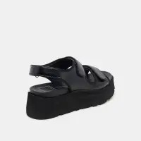 DUBAI SANDALS MIDNIGHT CRINKLE PATENT(MIDNIGHT CRINKLE PATENT,5)