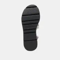 DUBAI SANDALS SILVER DISTRESSED LEATHER(SILVER DISTRESSED LEATHER,5)