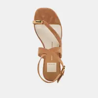 EARLA SANDALS BROWN SUEDE(BROWN SUEDE,5)