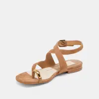 EARLA SANDALS BROWN SUEDE(BROWN SUEDE,5)