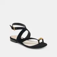 EARLA SANDALS ONYX SUEDE(ONYX SUEDE,5)