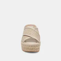 ELDORA HEELS NATURAL WHITE RAFFIA(NATURAL WHITE RAFFIA,5)