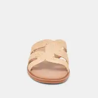 EMON SANDALS LT NATURAL RAFFIA(LT NATURAL RAFFIA,5)