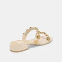 FARROW SANDALS CREME LEATHER(CREME LEATHER,5)