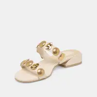 FARROW SANDALS CREME LEATHER(CREME LEATHER,5)