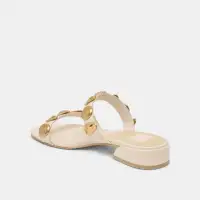 FARROW SANDALS CREME LEATHER(CREME LEATHER,5)
