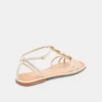 FAUN SANDALS OFF WHITE LEATHER(OFF WHITE LEATHER,5)