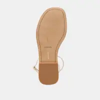 FAUN SANDALS OFF WHITE LEATHER(OFF WHITE LEATHER,5)
