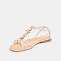 FAUN SANDALS OFF WHITE LEATHER(OFF WHITE LEATHER,5)
