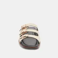 FIN SANDALS BONE LEATHER(BONE LEATHER,6)