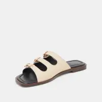 FIN SANDALS BONE LEATHER(BONE LEATHER,6)