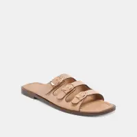 FIN SANDALS TAN SUEDE(TAN SUEDE,6)