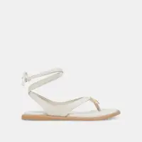 JUDY SANDALS BONE LEATHER