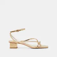 KARLOS SANDALS GOLD METALLIC STELLA