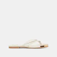 LAGUNA SANDALS OFF WHITE LEATHER