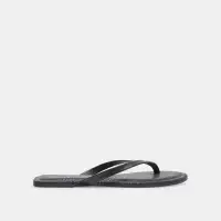 LAYNEY SANDALS BLACK LEATHER