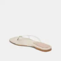 LUCCA SANDALS CRYSTAL VINYL(CRYSTAL VINYL,5)