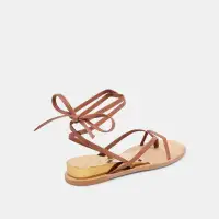 RUDIE SANDALS COGNAC LEATHER(COGNAC LEATHER,5)