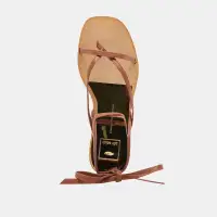 RUDIE SANDALS COGNAC LEATHER(COGNAC LEATHER,5)