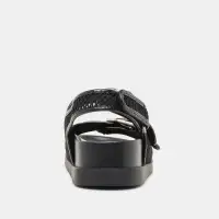 STARLA MESH SANDALS BLACK WOVEN MESH(BLACK WOVEN MESH,5)
