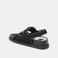 STARLA MESH SANDALS BLACK WOVEN MESH(BLACK WOVEN MESH,5)