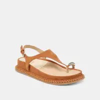 STEFAN GEMSTONE SANDALS CARAMEL SUEDE(CARAMEL SUEDE,5)