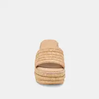 THRONE WEDGES LT NATURAL RAFFIA(LT NATURAL RAFFIA,5)