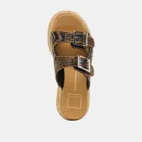 WIXIE SANDALS BLACK MULTI BEADS(BLACK MULTI BEADS,5)