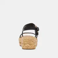 CHERA SANDALS ONYX EMBOSSED LEATHER(ONYX EMBOSSED LEATHER,5)