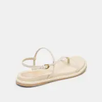 DALLEN SANDALS OFF WHITE LEATHER(OFF WHITE LEATHER,5)