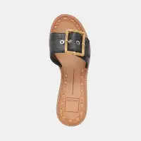 ERA HEELS ONYX RAFFIA(ONYX RAFFIA,5)