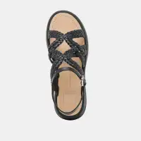GATSBY SANDALS BLACK LEATHER(BLACK LEATHER,5)