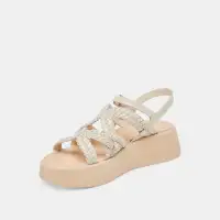 GATSBY SANDALS CREME LEATHER(CREME LEATHER,5)