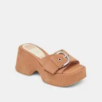 GISEL HEELS SADDLE SUEDE(SADDLE SUEDE,5)