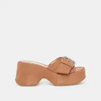 GISEL HEELS SADDLE SUEDE(SADDLE SUEDE,5)