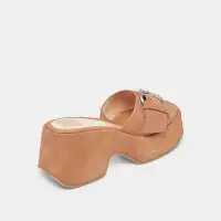 GISEL HEELS SADDLE SUEDE(SADDLE SUEDE,5)