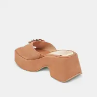 GISEL HEELS SADDLE SUEDE(SADDLE SUEDE,5)