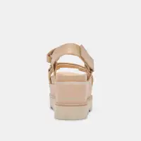 IZAK SANDALS FRENCH VANILLA LEATHER(FRENCH VANILLA LEATHER,5)
