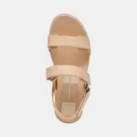 IZAK SANDALS FRENCH VANILLA LEATHER(FRENCH VANILLA LEATHER,5)