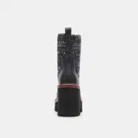 DRAGO BOOTS BLACK LEATHER(BLACK LEATHER,5)