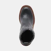 DRAGO BOOTS BLACK LEATHER(BLACK LEATHER,5)