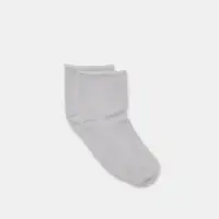 SHIMMER SHORTIE SOCKS SILVER