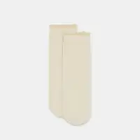 SHEER RUFFLE SOCKS IVORY