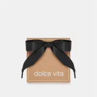 SATIN LACE BLACK