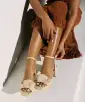 CHEER HEELS LT NATURAL RAFFIA(LT NATURAL RAFFIA,5)