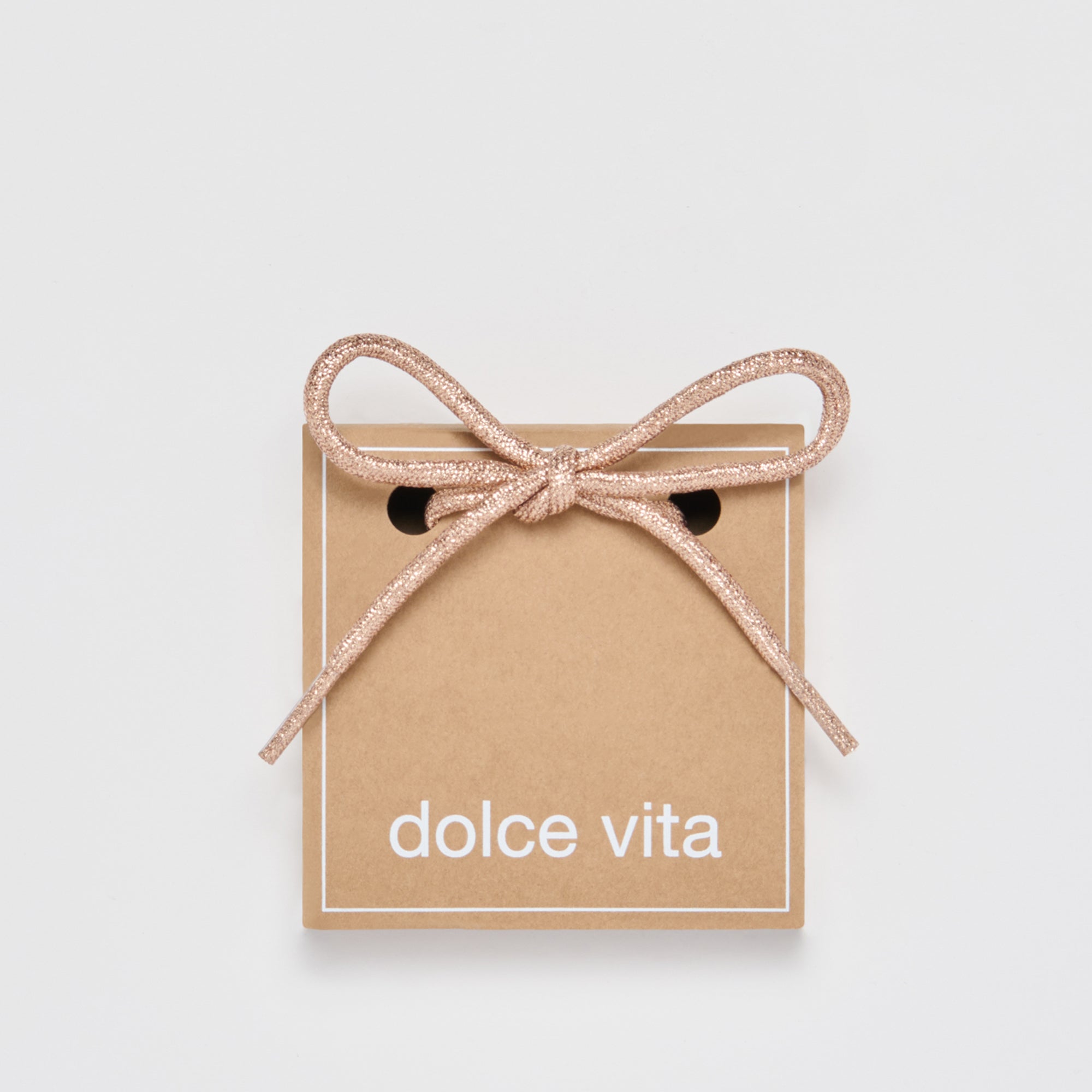 SOLID CORD LACE ROSE GOLD