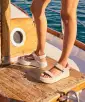 DEBRA SANDALS IVORY SUEDE(IVORY SUEDE,5)