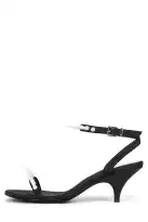 SPIKE-ME(Black Satin White,6)